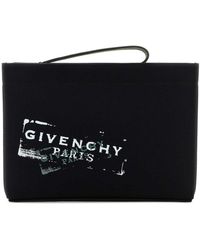 Givenchy - Canvas Clutch - Lyst