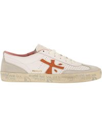 Premiata - David 8097 Leder- und Wildleder-Trainer - Lyst