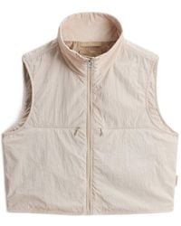 Woolrich - Nylon Zipped Vest - Lyst