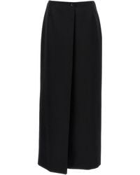 Givenchy - Long Skirt Back Slit - Lyst