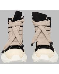 Rick Owens - Minimal High-Top Sneakers - Lyst