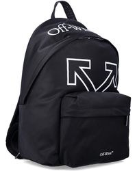 Off-White c/o Virgil Abloh Paperclip Hobo Nylon Bag in Black | Lyst UK