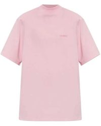 The Attico - Gestepptes T-Shirt - Lyst