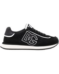 Dolce & Gabbana - Sports Shoes With Logo - Lyst