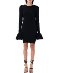 ROTATE BIRGER CHRISTENSEN - Knitted Mini Dress - Lyst