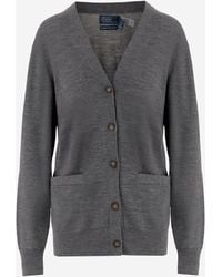 Polo Ralph Lauren - Wool Vest Met Zakken - Lyst