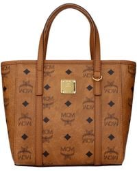 MCM - Handbags For /Cognac Leather - Lyst
