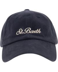 Mc2 Saint Barth - Cotton Baseball Cap mit Stickerei - Lyst