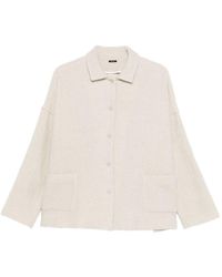 Apuntob - Linen And Wool Jacket - Lyst