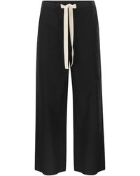 Max Mara - Smmargento Katoenen Broek Met Trekkoord - Lyst