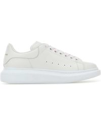 McQueen - Leather Sneakers - Lyst