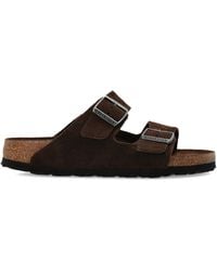 Birkenstock - Arizona Sfb Carafe Tonal, Suede Leather - Lyst