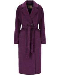 Twinset - Belted Coat - Lyst