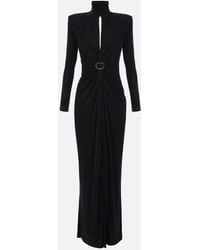 Elisabetta Franchi - Robe de tapis rouge avec rideaux - Lyst