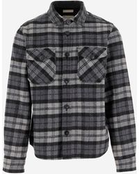 Woolrich - Wollmischhemd mit Scheckmuster - Lyst