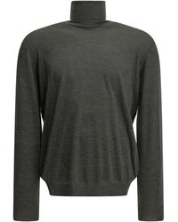 Brunello Cucinelli - Cashmere And Silk Turtleneck Sweater - Lyst