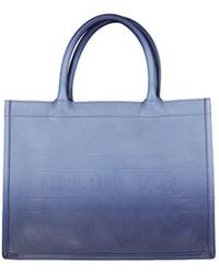 Dior - Christian Mittelgroße Book Tote Tasche Aus Leder - Lyst