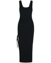 Michael Kors - 'Ruched' Wool Blend Dress - Lyst