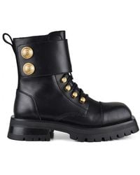 Balmain - Botas con cordones - Lyst
