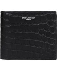 Saint Laurent - Wallets With Skin - Lyst
