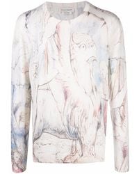 Alexander McQueen - William Blake Dante Print Pullover - Lyst
