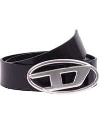 DIESEL - Oval D Logo B 1 Dr Gürtel - Lyst