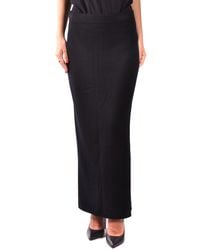 Fabiana Filippi - SCHWARZ WOLLE ROCK - Lyst