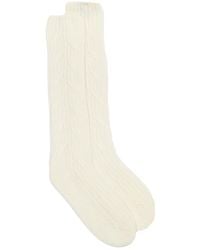 LA ROSE - Knitted Socks - Lyst