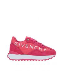 Givenchy - Sneakers Van Canvas En Suède - Lyst