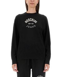 Moschino - Jersey With Logo - Lyst