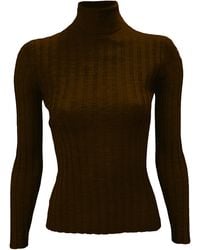 LA ROSE - Maglia Collo Alto - Lyst