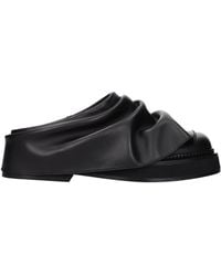 The Attico - Slippers And Clogs Robin Leather - Lyst