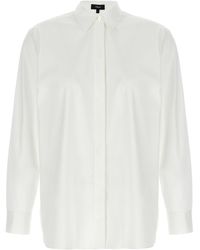 Theory - Theorie Goed Katoenen Shirt - Lyst