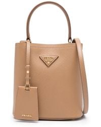 Prada - Mittelgroße Panier-Einkaufstasche - Lyst