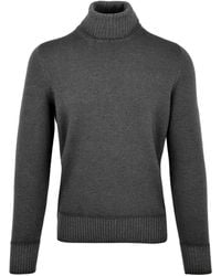 Drumohr - Sweaters de Drumhr gris - Lyst