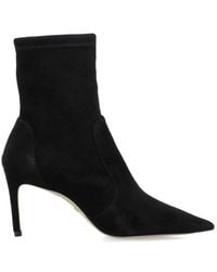 Stuart Weitzman - 85 Bottes en cuir extensible - Lyst