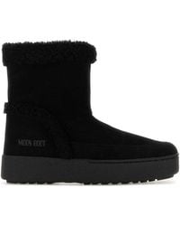 Moon Boot - Suede Ltrack Tina Ankle Boots - Lyst