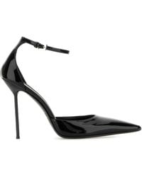 Paris Texas - Px 1737 Lidia Ankle Strap Pump Heel 105 - Lyst