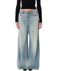 DIESEL - Jean bleu - Lyst