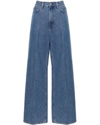 TOTEME - Weite High-Rise-Jeans - Lyst