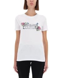 Versace Jeans Couture - T-Shirt With Logo - Lyst