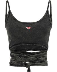 DIESEL - Top 'Leya Tail' - Lyst