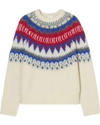 Closed - Wool Crewneck Jumper - Lyst