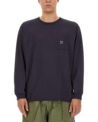 Needles - T Shirt With Logo - Lyst