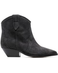 Isabel Marant - Dewina Leather Bootie - Lyst