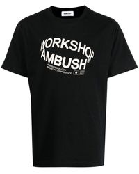 Ambush - T-Shirt Met Logoprint - Lyst