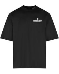 Amiri - 'built On Dreams' Zwart Katoenen T-shirt - Lyst