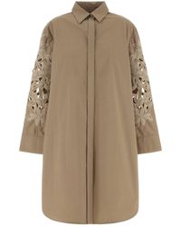 Agnona - Shirt Dress - Lyst