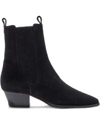 Aeyde - Agata Cow Suede Leather Shoes - Lyst