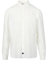 Fay - Shirts Wit - Lyst